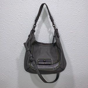 Coach Kristin Satchel Bag Gray Grey